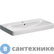 Раковина Geberit 500.251.01.1 SMYLE Square /90х48х16,5/ с отв. под смеситель (белый)