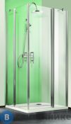 Душевое ограждение Duschwelten МК 450 DDE/4 5358001001017 5 mm 900*900*1900
