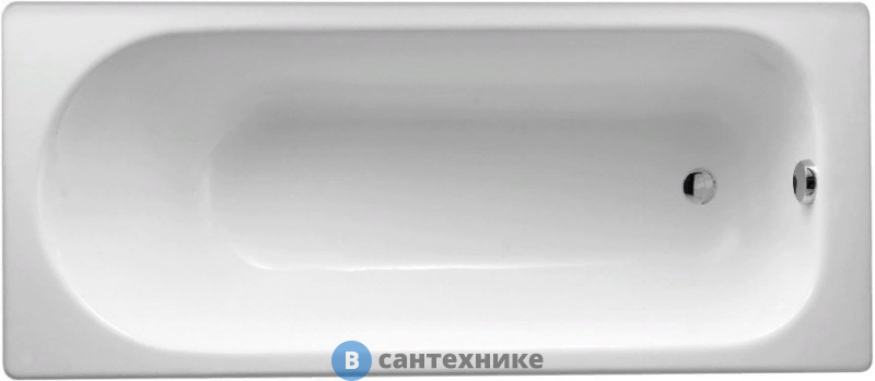 Чугунная ванна Jacob Delafon SOISSONS E2921 (170x70), без ножек и сифона