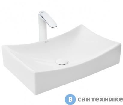 картинка Раковина WELTWASSER ELBACH 1002 накладная (550х350х135)