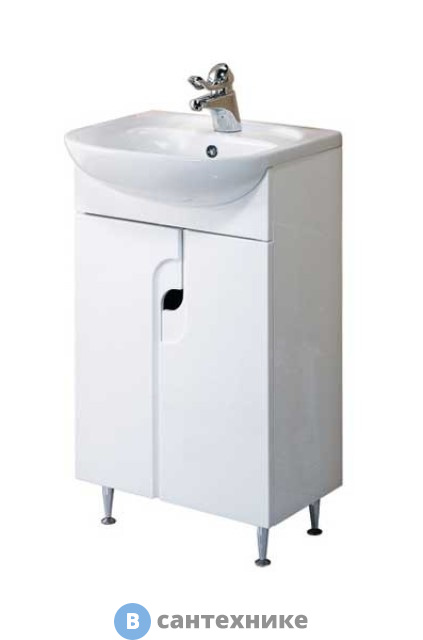 Тумба под умывальник Акватон ПАНДА 50 (1A053701PD010)