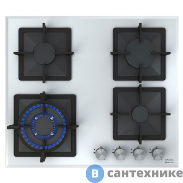 картинка Варочная поверхность Krona CALORE 60 WH газовая