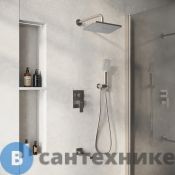 Душевая система Grossman Classic 501.K35.04.120 брашированный никель