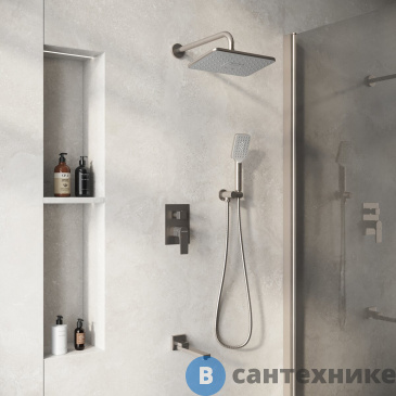 картинка Душевая система Grossman Classic 501.K35.04.120 брашированный никель