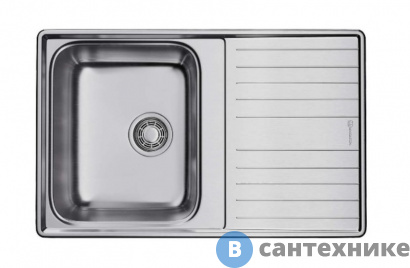 картинка Кухонная мойка OMOIKIRI Sagami 79-IN унив./нерж.сталь (4993735)