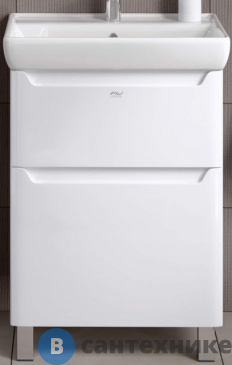 картинка Тумба под раковину Alavann Lana 60 белый (ум. Q60) (СТ-5701-0600-01)