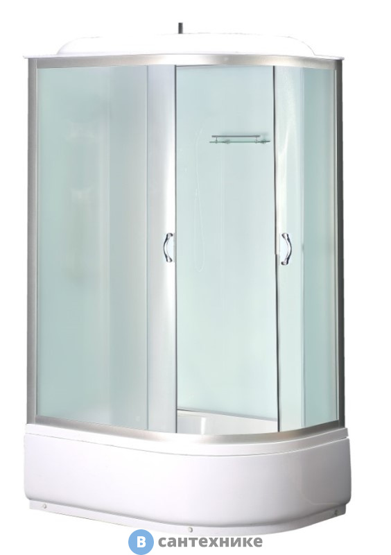 Душевая кабина Loranto CS-66120L F 120*80*215 выс. бел.