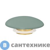 Накладка на слив для раковины ABBER AC0014MCG светло-зеленая матовая, керамика