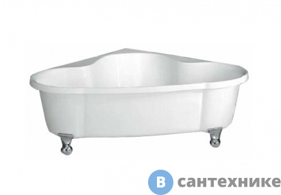 картинка Ванна акриловая BelBagno BB07 150х150 отдельностоящая