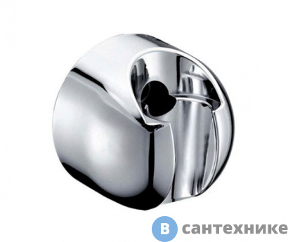 картинка Настенный держатель лейки WasserKRAFT A009 хромоникелевое покрытие