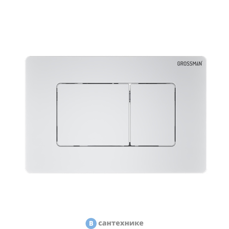 Клавиша смыва Grossman Classic 700.K31.04.01M.01M белый матовый