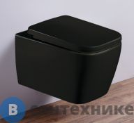Унитаз подвесной ESBANO TIRON-C (Matt Black)