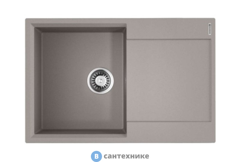 Кухонная мойка OMOIKIRI Daisen-78-GR grey (4993325)