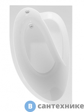 картинка Ванна акриловая Timo IVA1595L (1500*950*700), без каркаса и сифона