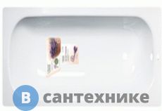 Ванна Donna Vanna Белая орхидея 120х70 с антибак. покрыт. (б/ранта) (ножки)