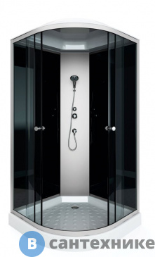 картинка Душевая кабина Arcus S-13G (100x100) тонир. стекло, низкий поддон