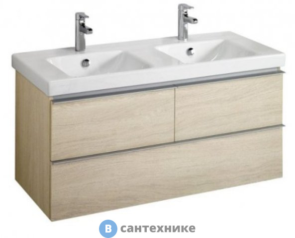 Тумба под раковину Jacob Delafon ODEON UP EB892-E10 квебекский дуб (117х48,5х53)