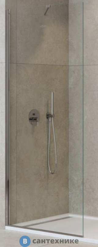 Душевая перегородка Cezares LIBERTA-L-1-TB-115-C-Cr универсальная с односторонним входом 1150x1950 мм