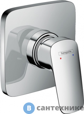 картинка Смеситель Hansgrohe 71604000 Logis для душа