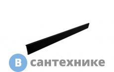 Экран WELTWASSER WW SKS10090-BL 980х880х100 мм для поддона прямоугольный, цвет чёрный