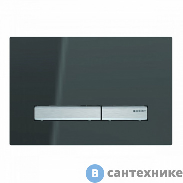картинка Смывная клавиша Geberit SIGMA 50 115.788.SD.2 (зеркальное дымчатое cтекло)