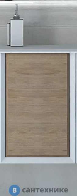 Шкафчик Cezares BELLAGIO 54864 подвесной Rovere Tabacco (35x46x48)