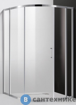 картинка Душевой уголок Cezares MOLVENO-R-11-90+20-C-Cr-IV без поддона