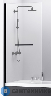 картинка Шторка на ванну ABBER Immer Offen AG70100B