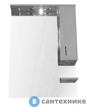 картинка Зеркало Loranto Коралл-70 прав. (700*1075*170) (CS00025724)