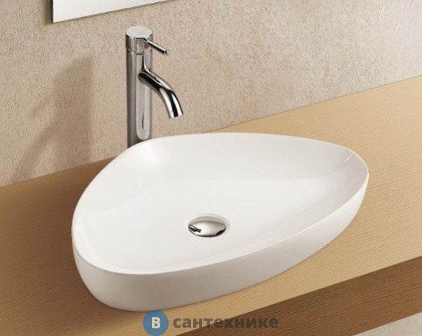 Раковина WELTWASSER ELBACH 1131 подвесная (590х410х100)