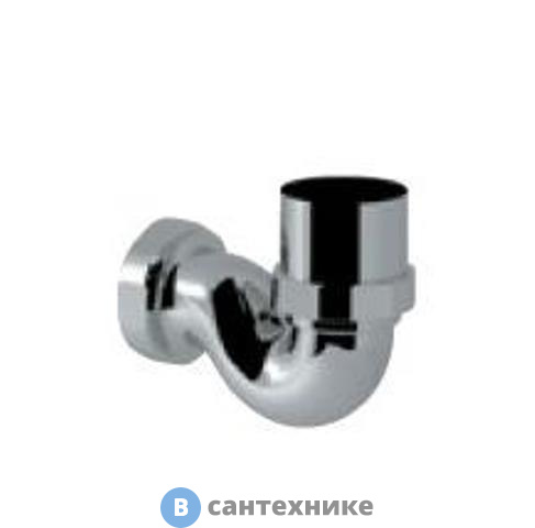 Сифон AZZURRA для биде подвесного, хром (SF/R cr)