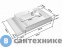 картинка Умывальник над стиральной машиной СанТа Юпитер 800*500 правый, ш/гл без кронштейнов (900121)
