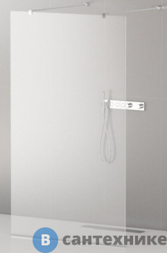 картинка Душевая перегородка Cezares LIBERTA-L-2-110-120-C-Cr с возможностью двустороннего входа 1100x1200x1950 мм