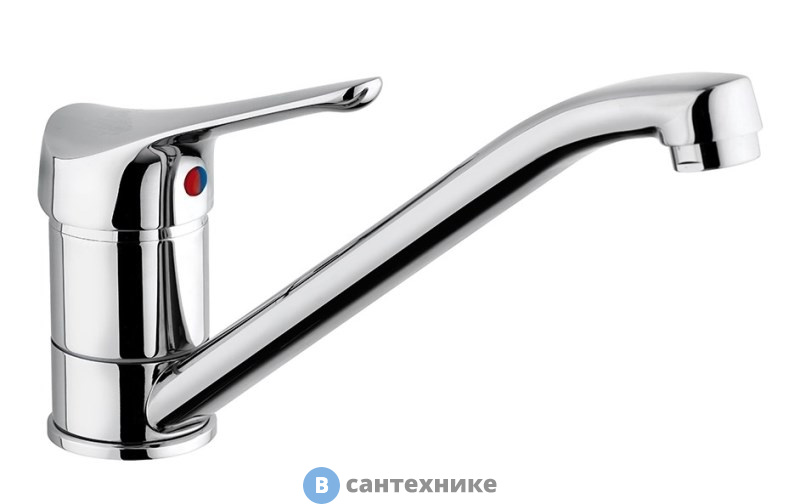 Смеситель Paini 04CR573 Pilot для кухни, хром