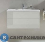 Тумба с раковиной Keuco Royal Reflex 34060210000 + 34061318001, белый, 800 мм (39603210100)