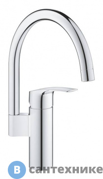 картинка Смеситель Grohe Eurosmart 33202003 однорычажный для мойки