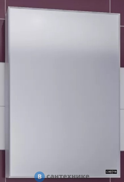 Зеркальный шкаф СанТа Стандарт 50 фацет (113002)