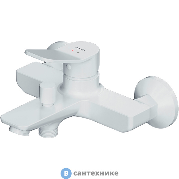 Смеситель AM.PM F85A10033 X-Joy, для ванна/душа, белый