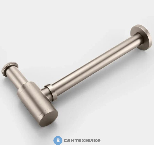 Сифон Boheme 609-NB Nikel Brush (БЕЗ КЛИК-КЛАКА)