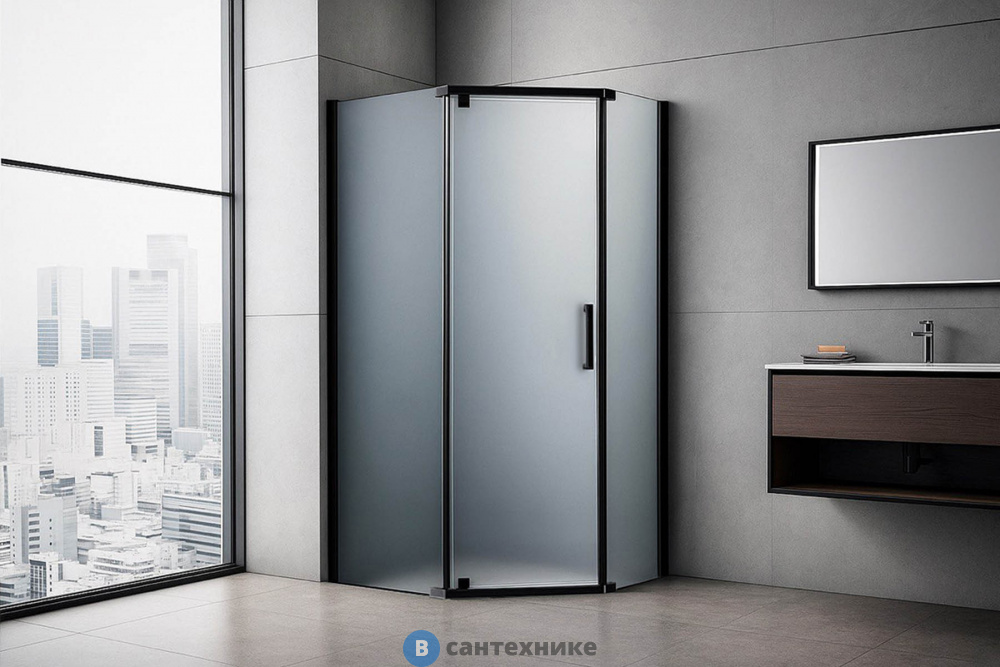 Душевой уголок Royal Bath RB 1185TR-C-BL  85х110х200 (матовое) без поддона