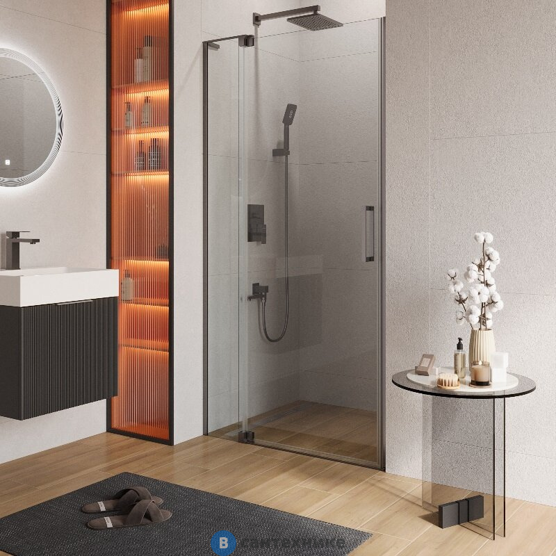 Душевая дверь CEZARES SLIDER-B-1-90/100-C-GM