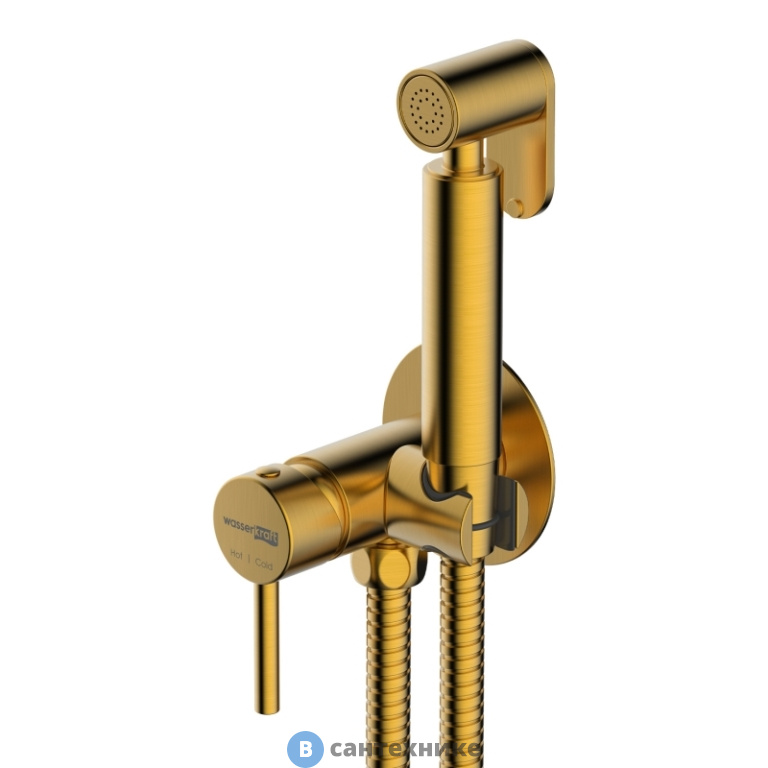 Смеситель WasserKRAFT A70838 встраиваемый для душа с гигиенической лейкой