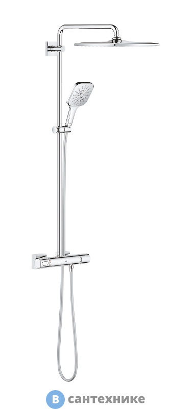 Душевая стойка Grohe 26649000 Rainshower SmartActive 310 с термостатом