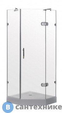 картинка Душевой уголок Timo BY-839 прозр. (100*100*185)