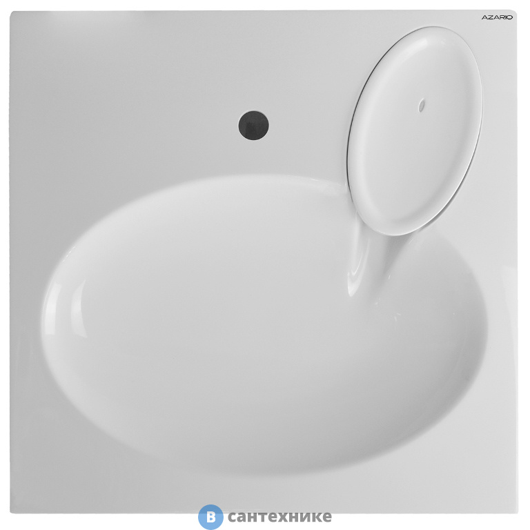 Раковина AZARIO Elegance NEW (600*600*100)+ сифон (CS00086606)