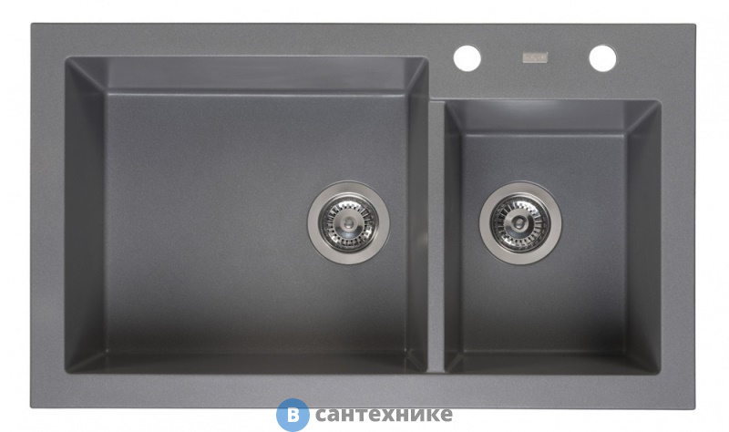 Кухонная мойка Reginox Amsterdam 25 Grey Silvery 3,5" (R31094)