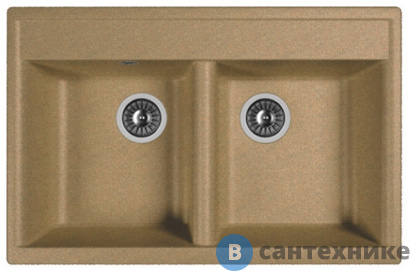 картинка Кухонная мойка Dr. Gans Астра 780, терракота СМс (25.060.E0780.406)