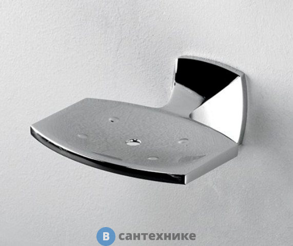 Мыльница WasserKRAFT Wern K-2569 решетка металл, хромоникелевое покрытие