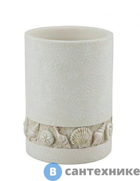 картинка Стакан для зубных щеток WasserKRAFT Inn K-4328 полирезин