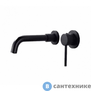 картинка Смеситель Orange Karl M05-722b однозахватный для раковины скрытого монтажа с внутренней частью